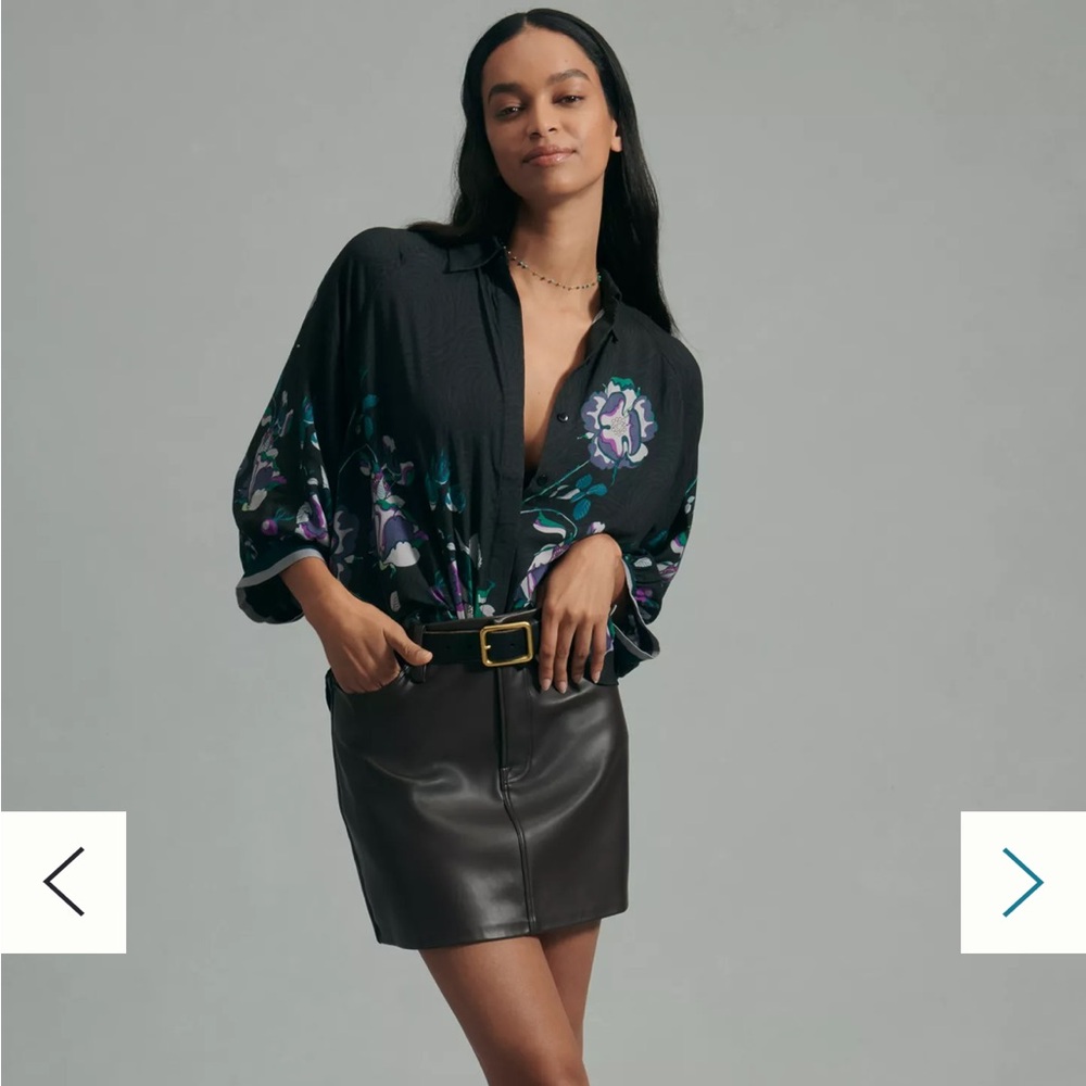 Anthropologie Bl-nk Zella Shirt - Picture 4 of 11